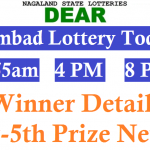 Lottery Sambad Today Result