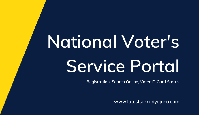 National Voter Service Portal NVSP Login