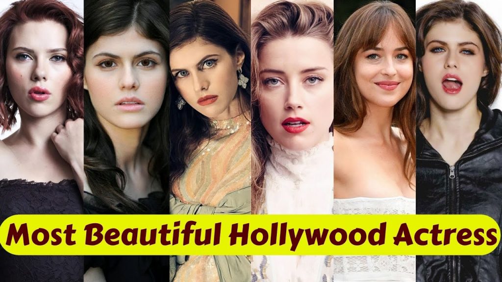 Hollywood Actress Name List with Photos