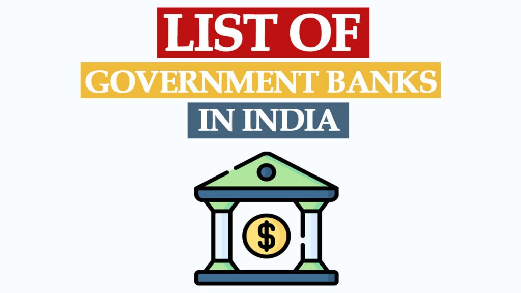 List of Government Banks in India