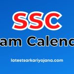 SSC Exam Calendar Download PDF