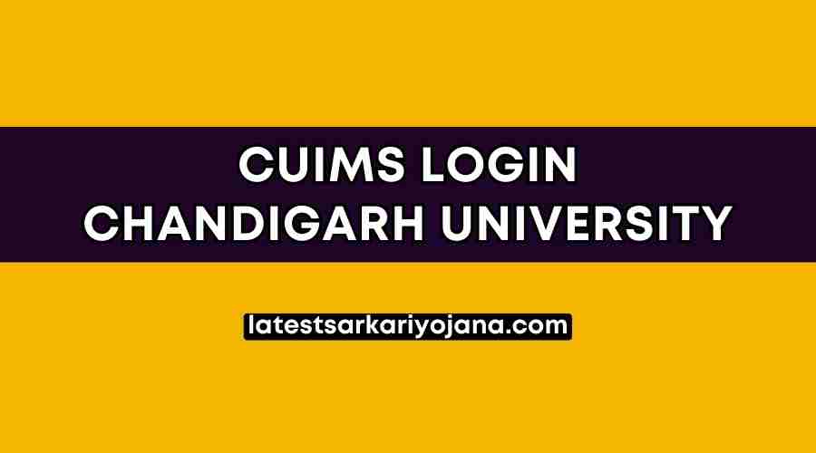 CUIMS Login Chandigarh University Student Portal