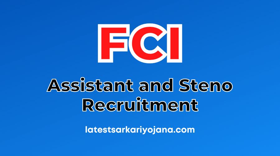 FCI Recruitment Notification Apply Online