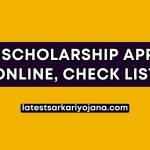 UP Scholarship Apply Online Check List