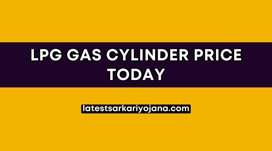 LPG Gas Cylinder Price Today