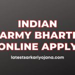 Indian Army Bharti Online Apply