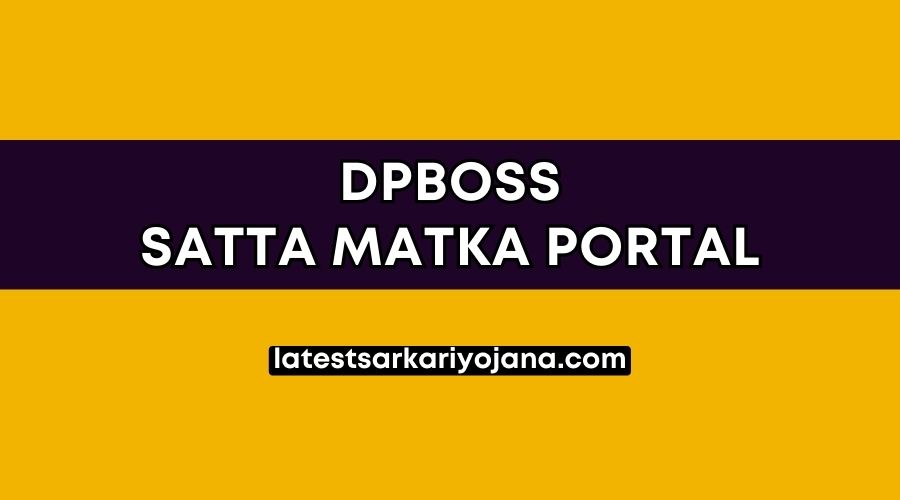 DpBoss Satta Matka Portal