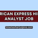 American Express Hiring Analyst Job