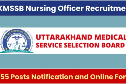 UKMSSB Nursing Officer Recruitment Apply Online