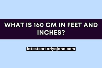 What is 160 CM in Feet and Inches