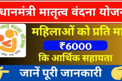 PM Matru Vandana Yojana Online Registration