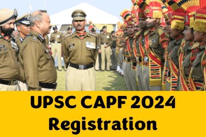 UPSC CAPF Bharti Apply Online