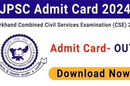 JPSC Civil Services Examination Mains Admit Card