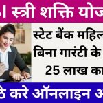 SBI Stree Shakti Yojana Apply Online