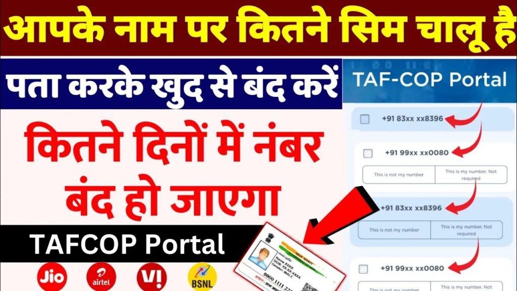 TAFCOP Portal Kya Hai