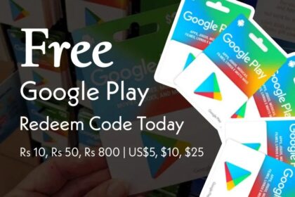 Google Play Redeem Code Free List