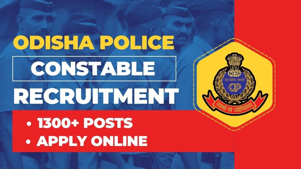 Odisha Police Constable Apply Online