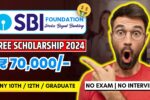 SBIF Asha Scholarship Apply Online