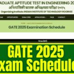 GATE Exam Schedule Out Check Details