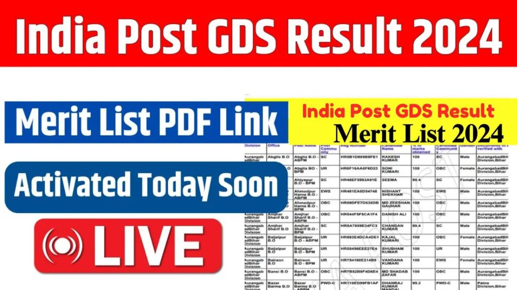 India Post GDS 2nd Merit List Released