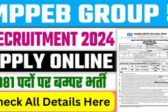 MPESB Group 5 Recruitment Online Apply