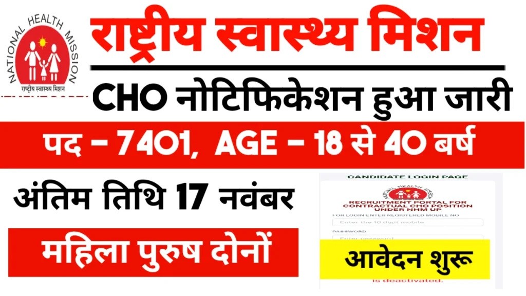 up nhm cho recruitment apply online