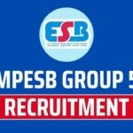 MPESB Group 5 Recruitment