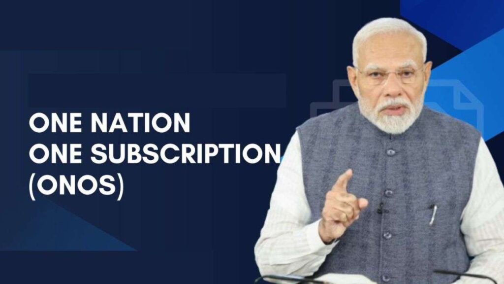 One Nation One Subscription Portal Eligibility