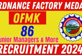 Ordnance Factory Medak Recruitment