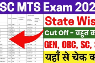 SSC MTS Cut Off State Wise