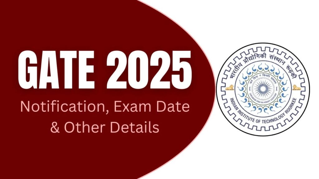 GATE 2025 Exam Date