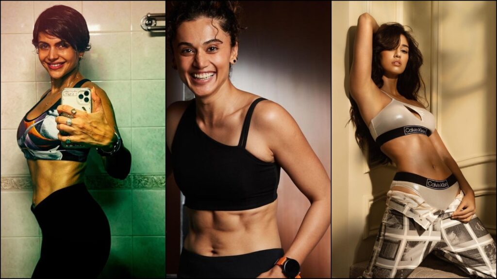 Bollywood Actresses Six Packs