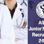 AIIMS Junior Resident Recruitment 2025