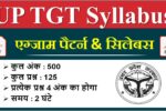 UP TGT PGT Exam Syllabus in Hindi