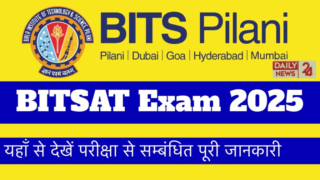 bitsat exam date